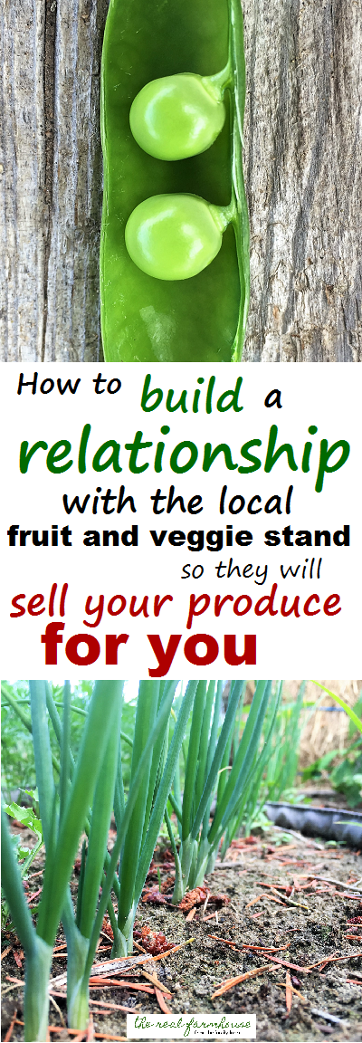 no more sitting at farmers markets selling your own stuff, get the local fruit stand to sell it for you