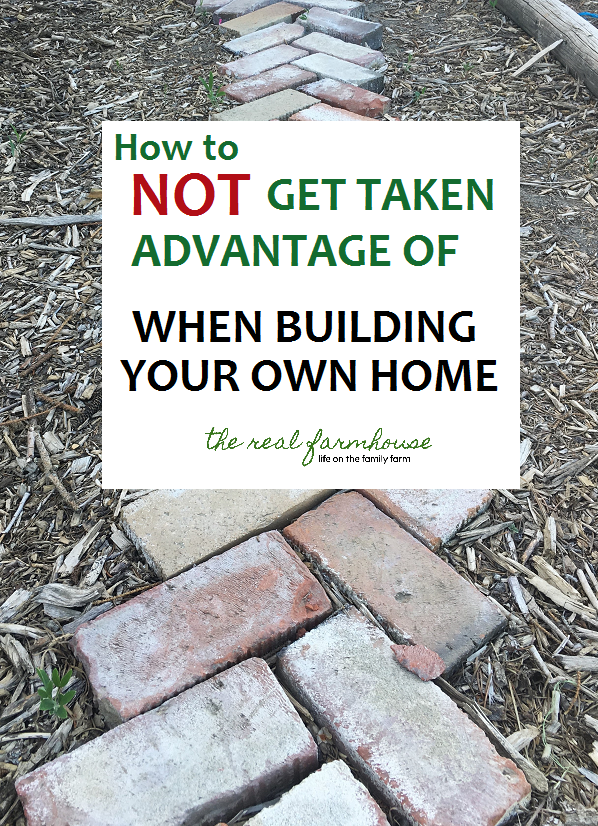 building your own home can be especially scary when you don't know whether or not people are being fair. There are a few ways to make sure you are not getting taken advantage of even if you don't know a hammer from a screwdriver.