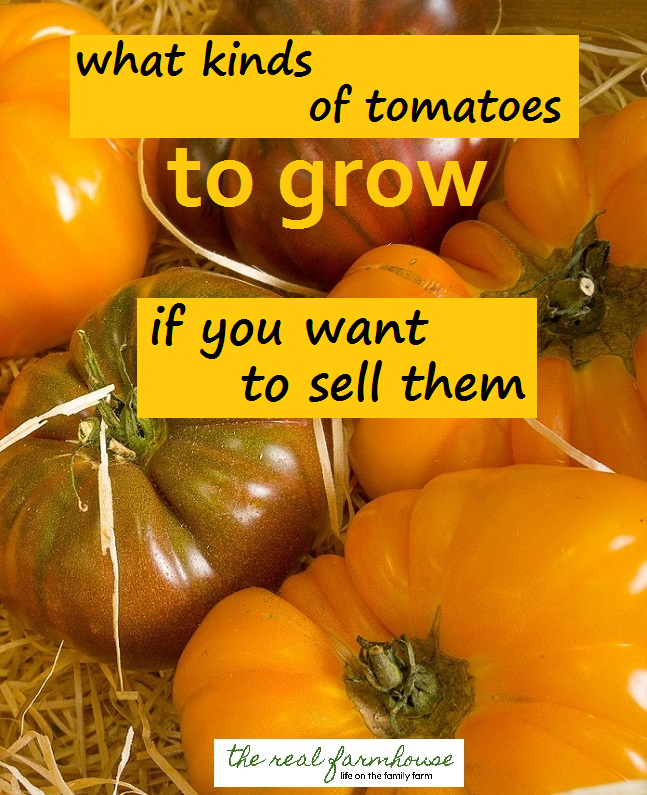 how to know what varieties you should be growing to sell at market, roadside stand, truck garden, you pick, etc