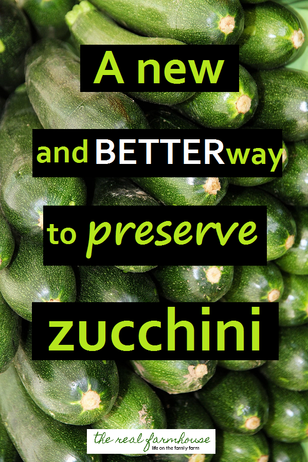 my favorite way to preserve all that extra zucchini. This is such a good idea!