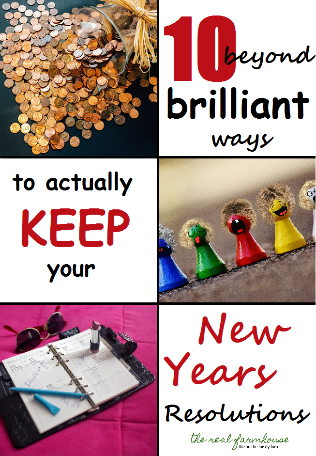 10 beyond brilliant ways to actually keep your new years resolutions. Awesome ideas on how to stick to your new years goals