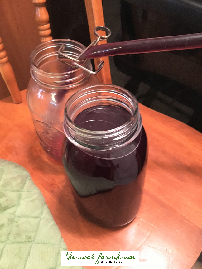 How to make your own organic grape juice. 