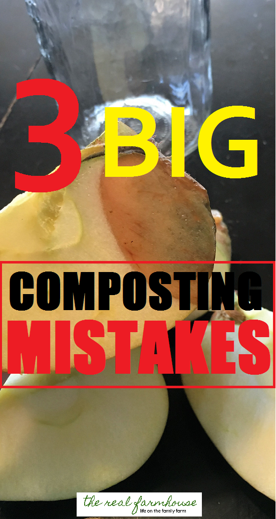 3 big composting mistakes. Avoid these rookie composting mistakes and be on your way to some serious black gold