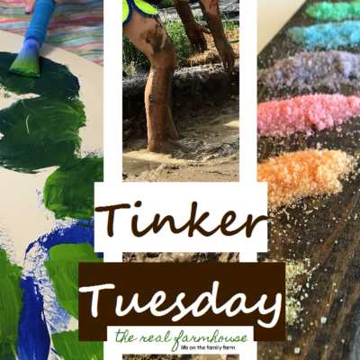 Tinker Tuesday, add more creative learning to your homeschool week