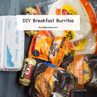 How to make and store breakfast burritos