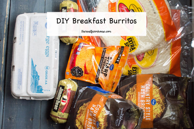 How to make and store breakfast burritos